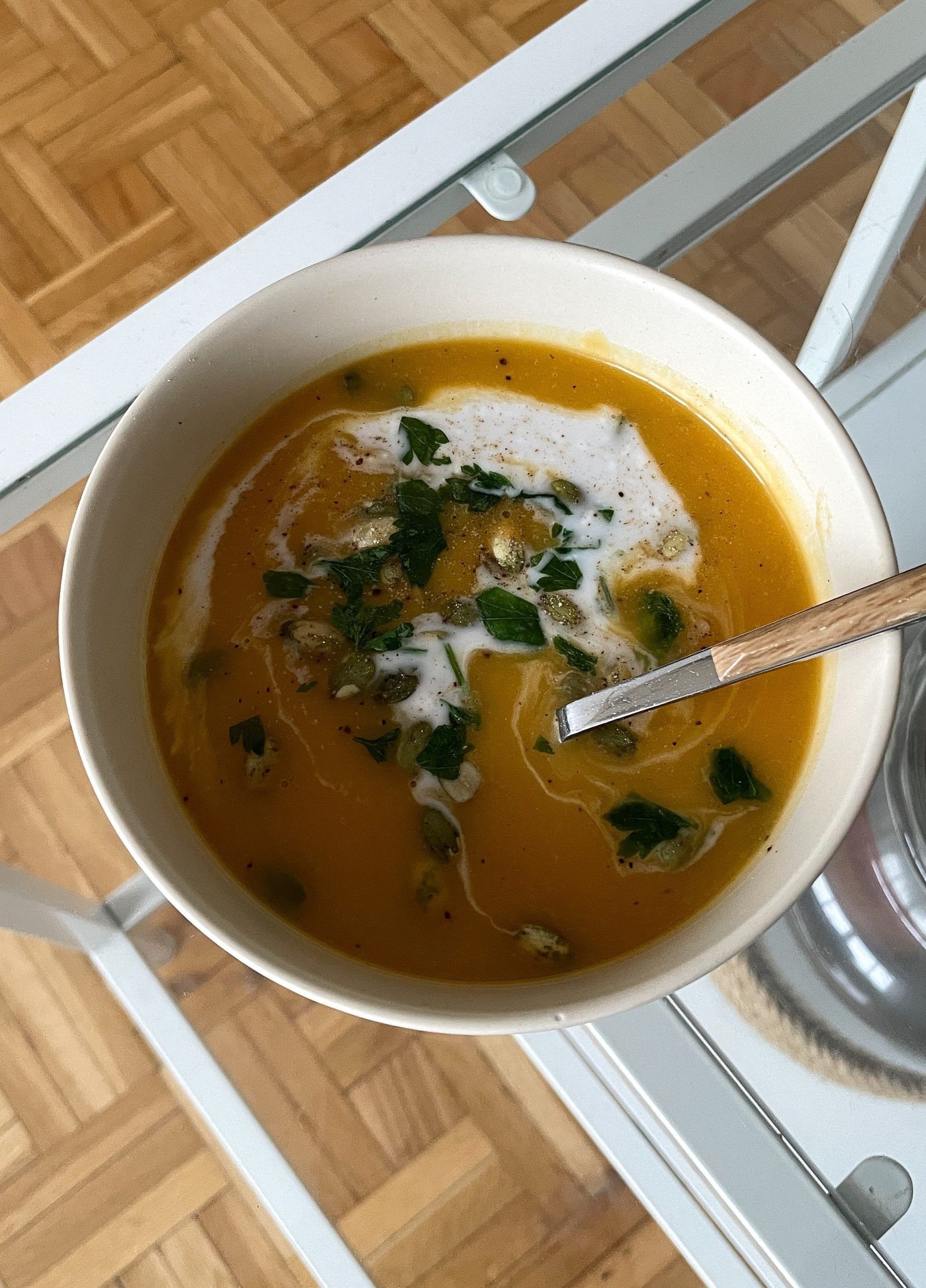 crema de calabaza